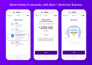 Imagem da matéria: App Abra Possibilita Comprar Bitcoin com Cartão American Express