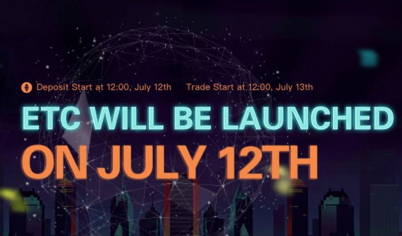 Imagem da matéria: Huobi Adicionará Ethereum Classic Dia 12 de Julho