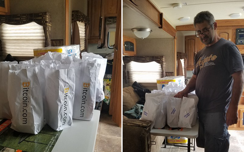 Imagem da matéria: Mais de US$ 50 Mil Doados em Criptomoedas para Ajudar Vítimas de Furacão no Texas