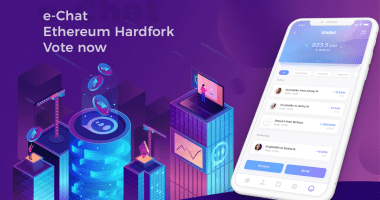 Imagem da matéria: e-Chat pode Fazer um Hardfork na Ethereum Após o ICO