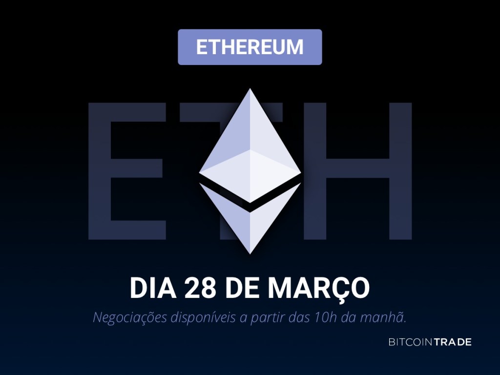 Imagem da matéria: Corretora Brasileira Bitcoin Trade Negociará Ethereum a Partir do Dia 28