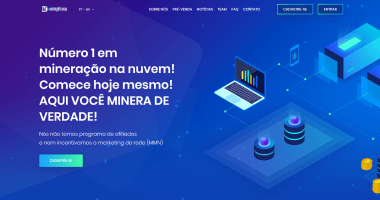 Imagem da matéria: Mining BTC Now - Nova Empresa de Mineração em Nuvem