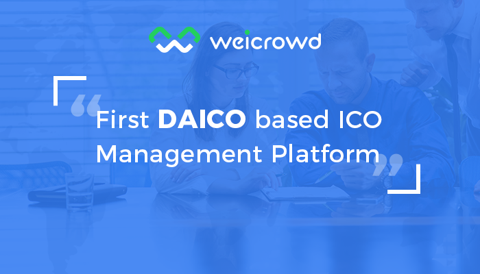 Imagem da matéria: WeiCrowd - o Marketplace de Tokens Mais Seguro - Whitelist Está Aberta