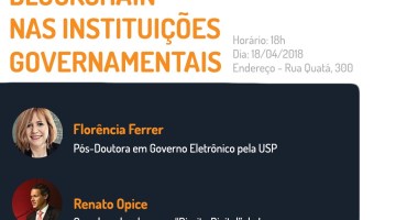 Imagem da matéria: Blockchain Insper Lança Evento: "Blockchain nas Instituições Governamentais"