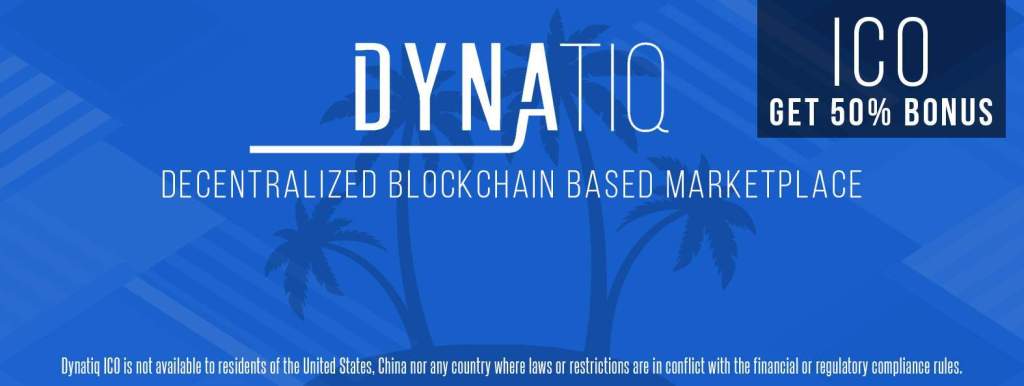 Imagem da matéria: Dynatiq Anuncia ICO para Marketplace Descentralizado Baseado em Blockchain para Domínios e Websites