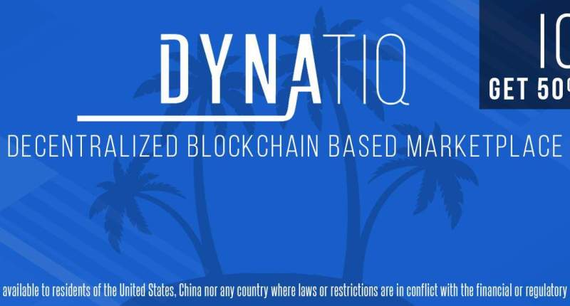 Imagem da matéria: Dynatiq Anuncia ICO para Marketplace Descentralizado Baseado em Blockchain para Domínios e Websites