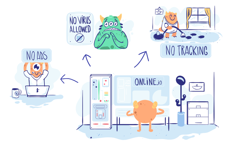 Imagem da matéria: Online.io Está Pronta para Fornecer aos Usuários uma Experiência de Privacidade Total na Internet por Meio da Tecnologia Blockchain