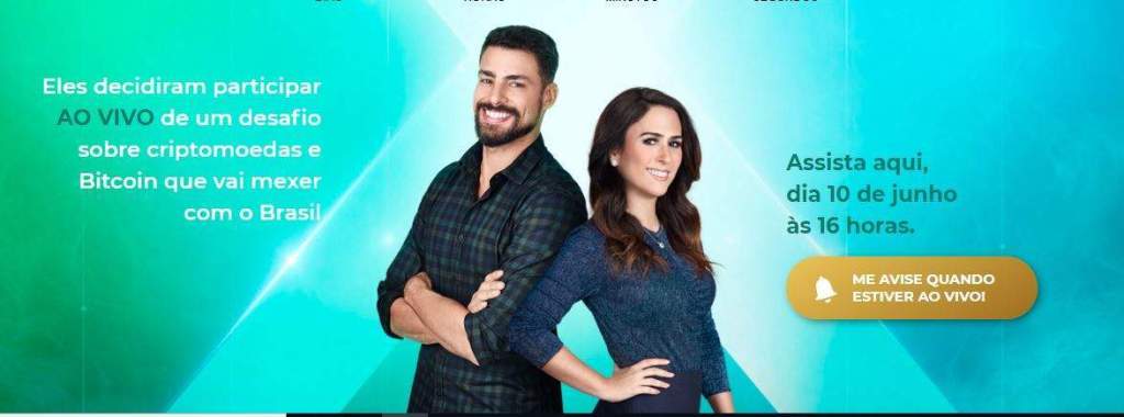 Imagem da matéria: Ação da Atlas Com Atores da Globo Vai Distribuir R$ 1,5 milhão em Bitcoin