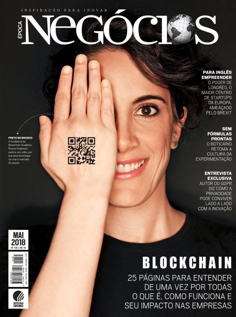 Imagem da matéria: Revista Época Negócios faz Especial sobre Blockchain