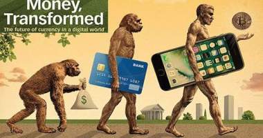 Imagem da matéria: Capa da Revista do FMI Mostra Bitcoin como a Evolução do Dinheiro