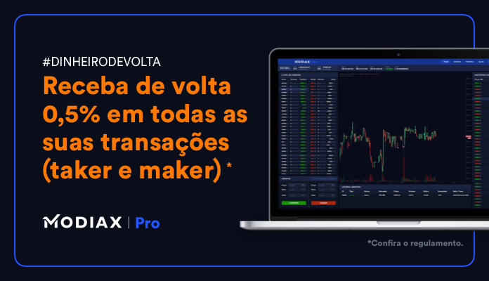 Imagem da matéria: Corretora brasileira de criptomoedas faz campanha que dá dinheiro de volta aos usuários da plataforma