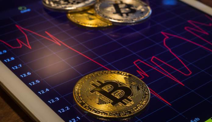 Imagem da matéria: Bitcoin cai 5%; Ethereum e Bitcoin Cash caem mais de 10%