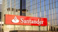 Letreiro do Banco Santander