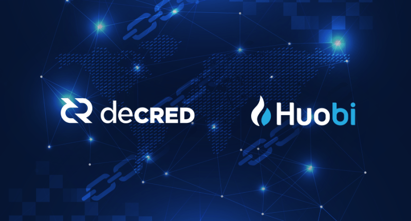 Imagem da matéria: Huobi Brasil está distribuindo criptomoeda Decred de graça! Participe!