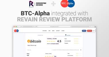 Imagem da matéria: Plataforma de avaliações da Revain integra com BTC-Alpha