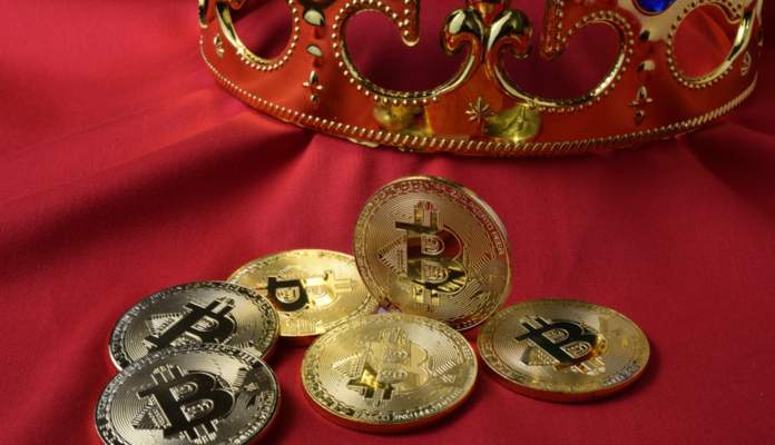 Imagem da matéria: Bitcoin amplia fatia do mercado de criptomoedas após semanas de queda geral
