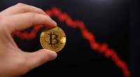 Imagem da matéria: Bitcoin cai 5%; Ethereum despenca e Ripple e demais criptomoedas acompanham