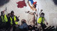 Imagem da matéria: Artista de rua esconde mil dólares em Bitcoin dentro de mural sobre protestos em Paris