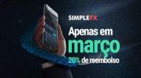 Imagem da matéria: Março Maluco com o SimpleFX! Prepare-se para a promoção de reembolso de US$500!