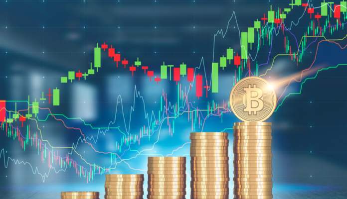 Imagem da matéria: Bitcoin sobe 30% e ultrapassa R$ 40 mil; entenda o que motivou a disparada
