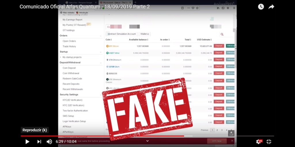 Imagem da matéria: Nova exchange diz que vídeo da Atlas mostrando fundos é falso e agrava crise da empresa