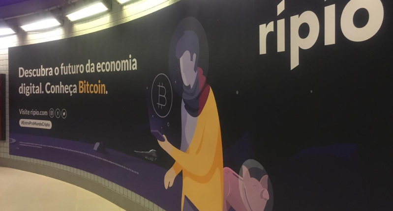 Imagem da matéria: Empresa argentina de bitcoin faz campanha até no metrô de São Paulo