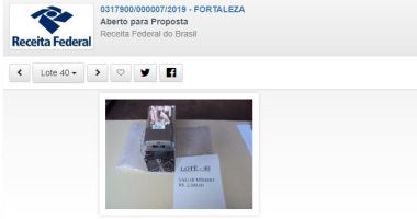 Imagem da matéria: Receita Federal leiloa mineradora de criptomoedas com lance inicial de R$ 2.500