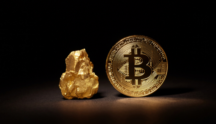 Imagem da matéria: Ouro despenca enquanto bitcoin segue em alta