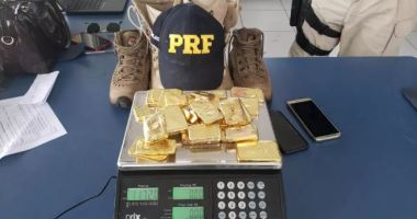 Imagem da matéria: Vídeo: PRF do Pará apreende 12 kg de ouro escondidos nas botas de um motorista