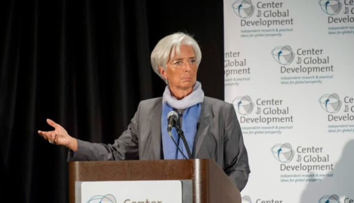 Imagem da matéria: "Forma mais segura de dinheiro é a emitida pelo Banco Central", diz Christine Lagarde
