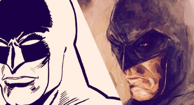 Imagem da matéria: Artes do Batman são vendidas por R$ 1,1 milhão a colecionador misterioso