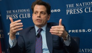 Anthony Scaramucci é fotografado