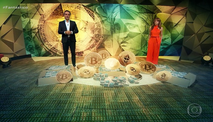 Imagem da matéria: Globo mostra golpe que roubava dinheiro de vítimas e convertia em bitcoin