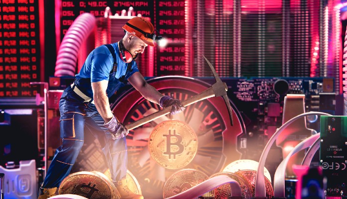 Imagem da matéria: Mineradores de bitcoin têm maior acumulação em três anos e recusam vendas