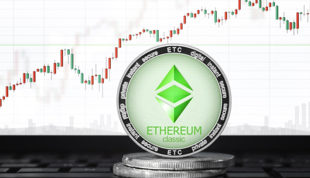 Imagem da matéria: Ethereum Classic dispara 31% com data marcada para nova atualização