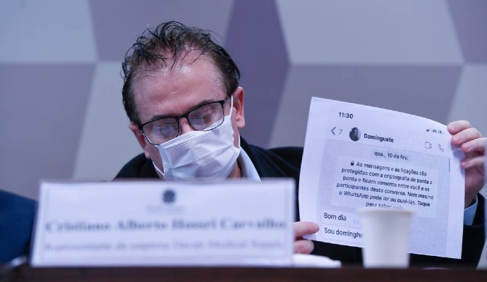 Imagem da matéria: Bitcoin é citado na CPI da Pandemia como possível propina em compra de vacinas
