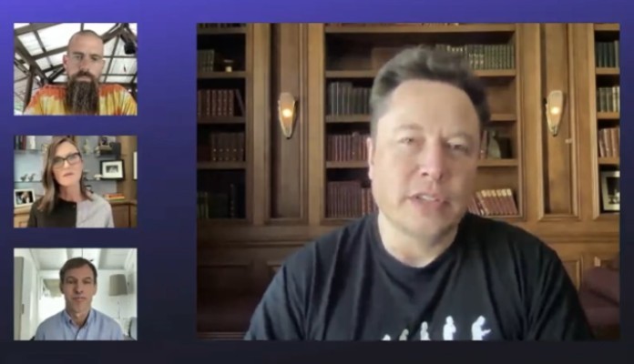 Imagem da matéria: "Eu possuo Bitcoin, Tesla possui Bitcoin, SpaceX possui Bitcoin”, diz Elon Musk