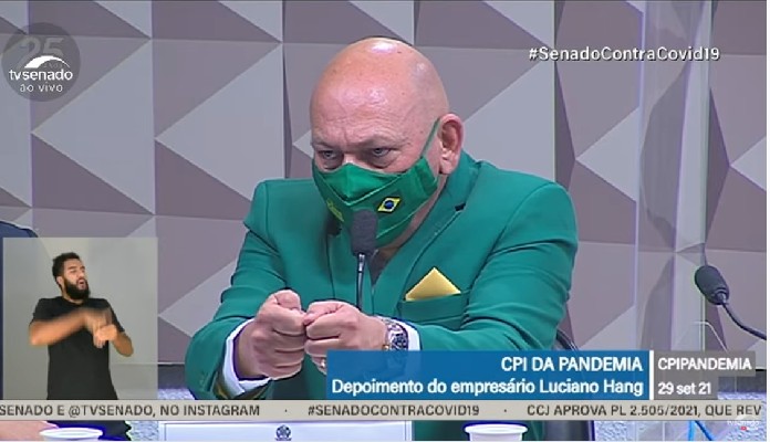 Imagem da matéria: "Nem sei o que é Bitcoin", diz dono da Havan a Renan Calheiros na CPI da Covid 19