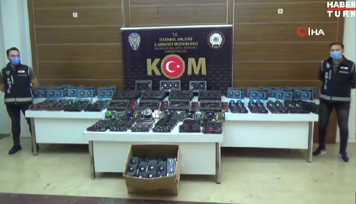 Imagem da matéria: Polícia da Turquia apreende dezenas de mineradoras de criptomoedas em ação contra contrabando