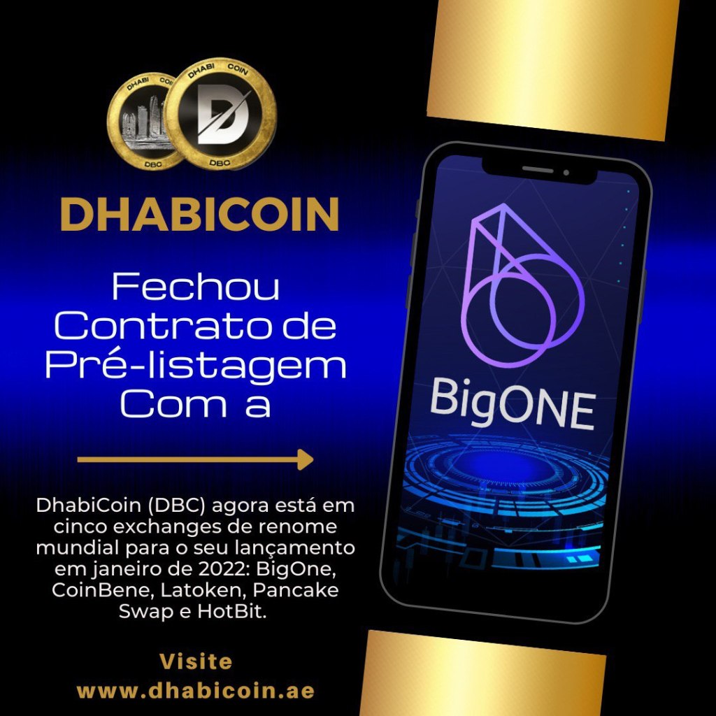 Imagem da matéria: DhabiCoin (DBC) e BigOne Exchange: uma parceria que fortalece o mercado de criptomoedas ao redor do mundo
