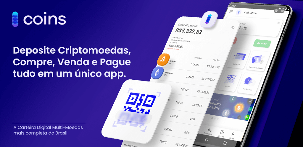 Imagem da matéria: Por que a Coins é a Carteira Digital Cripto mais completa do Brasil
