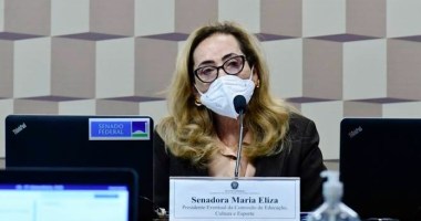 Imagem da matéria: Senadora Maria Eliza foi quem convidou acusado de pirâmide financeira para debate sobre regulação