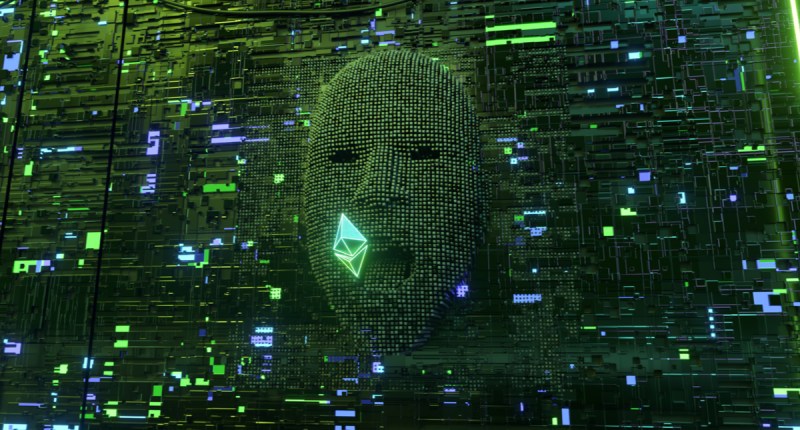 Robô de arbitragem na rede do Ethereum, engolindo ETH em uma rede de computadores