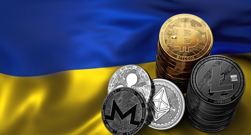 Imagem da matéria: Doações de criptomoedas para Ucrânia já passam de US$ 20 milhões