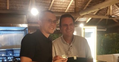 Imagem da matéria: CEO da Binance também se encontrou com o prefeito do Rio de Janeiro