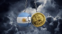 Imagem da matéria: BC da Argentina proíbe bancos de negociarem criptomoedas com clientes
