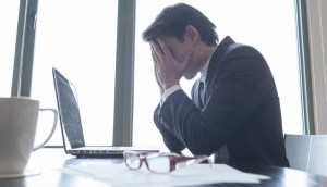 Investidor em desespero