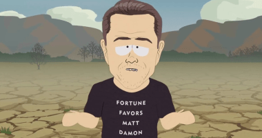 Imagem da matéria: South Park volta a detonar Matt Damon e outras celebridades envolvidas com criptomoedas