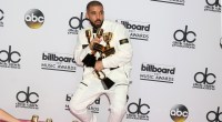 Drake comemora premiação Billboard Awards em Las Vegas em 2017