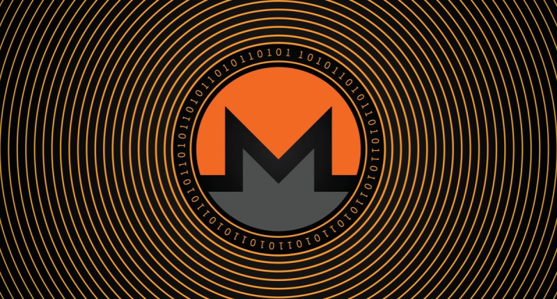Logo da blockchain de privacidade Monero (XMR)